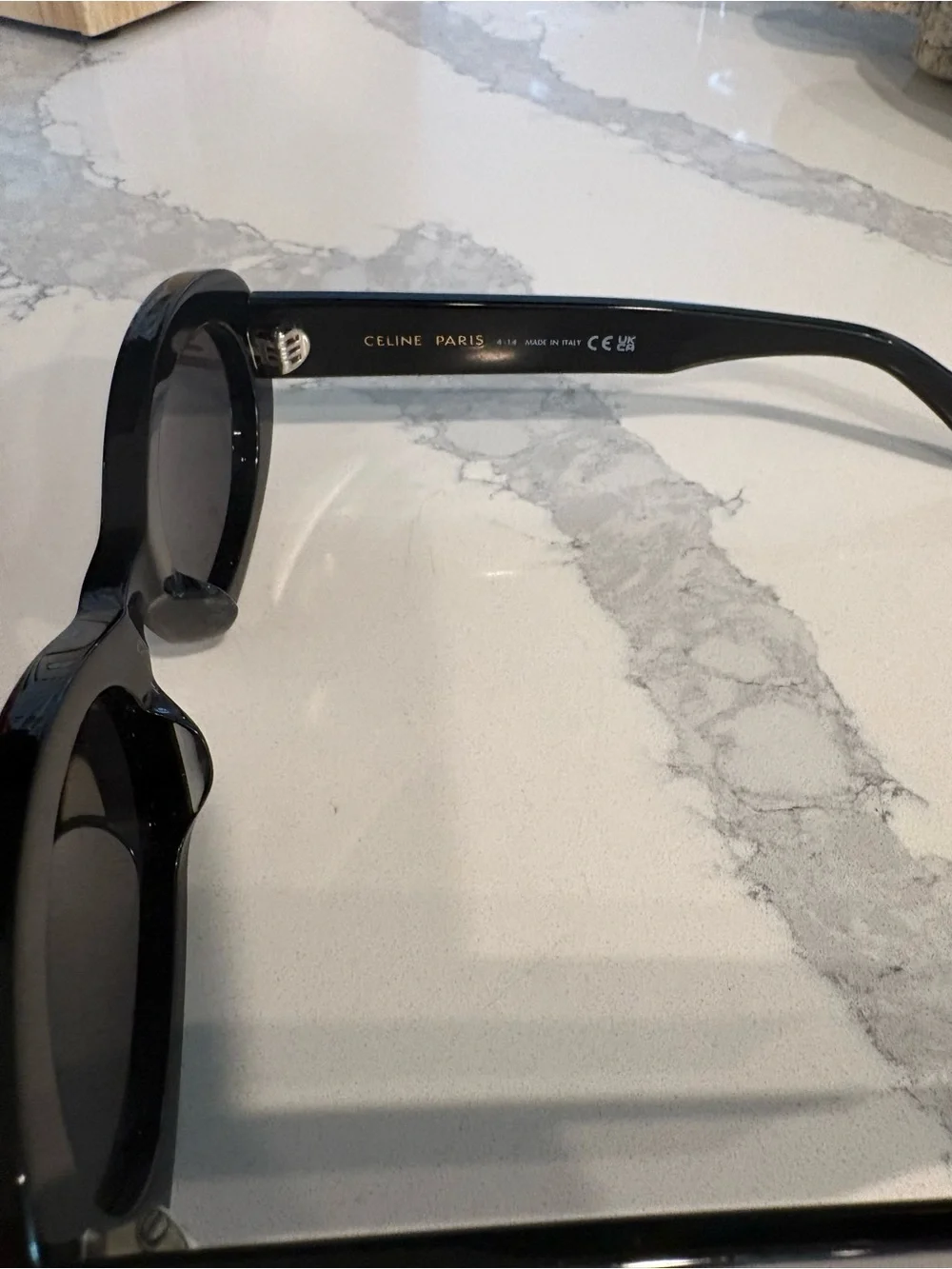 Celine black TRIOMPHE 01 SUNGLASSES
